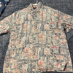 Blue water shirt